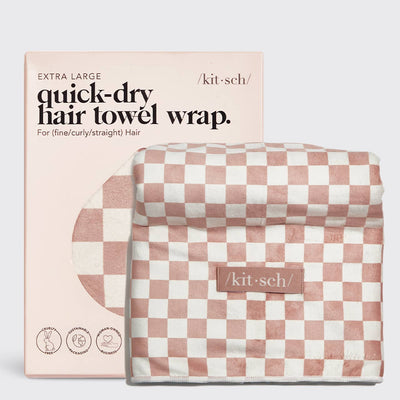 Extra Large Quick-Dry Hair Towel Wrap-