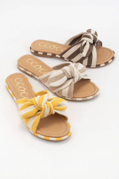 Knotted Bow Sandal