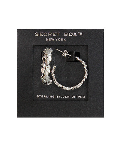 Secret Box - Chain Mini Hoops