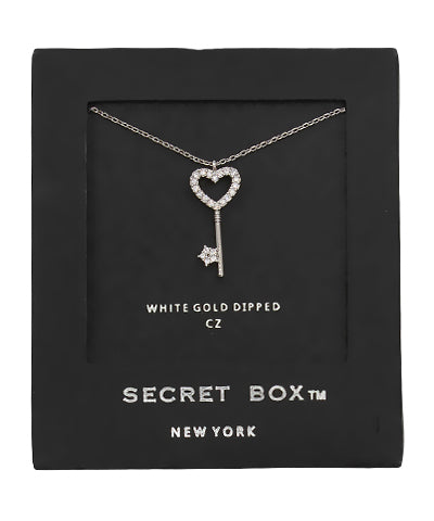 Secret Box - Heart Key Necklace