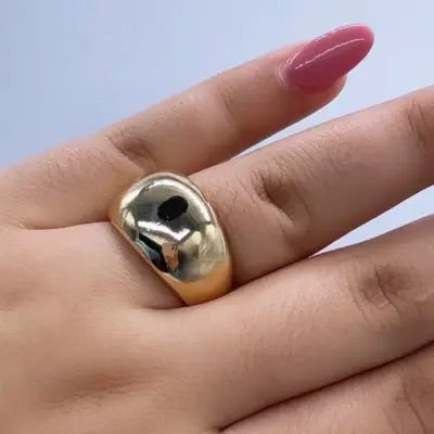 Chunky Dome Band Ring