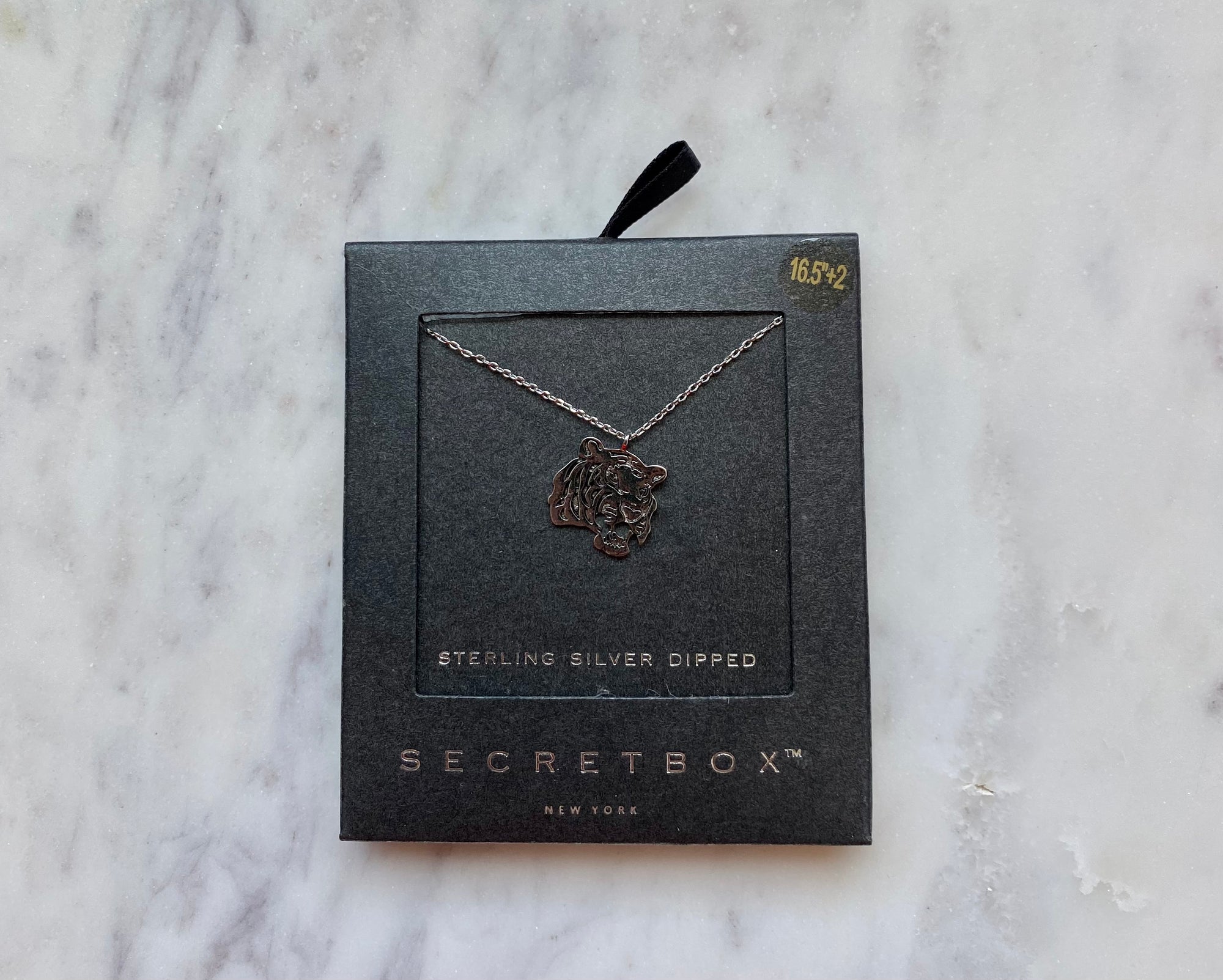 Secret Box Tiger Necklace