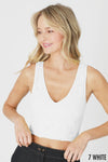 Lace V Neck Tank Top