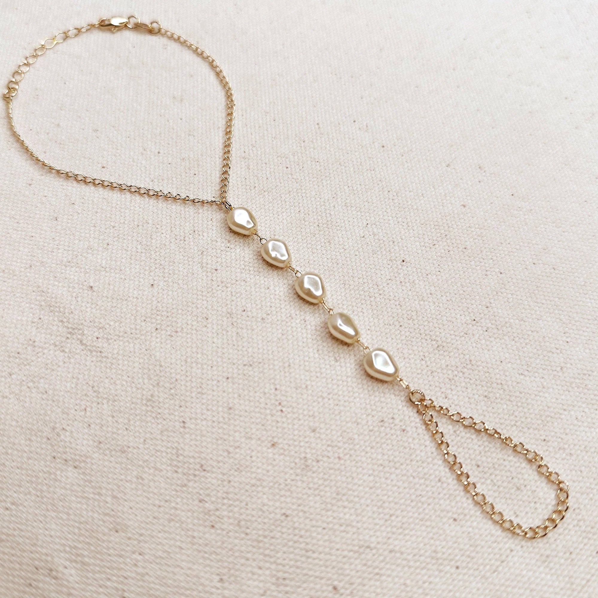 Pearl Hand Chain