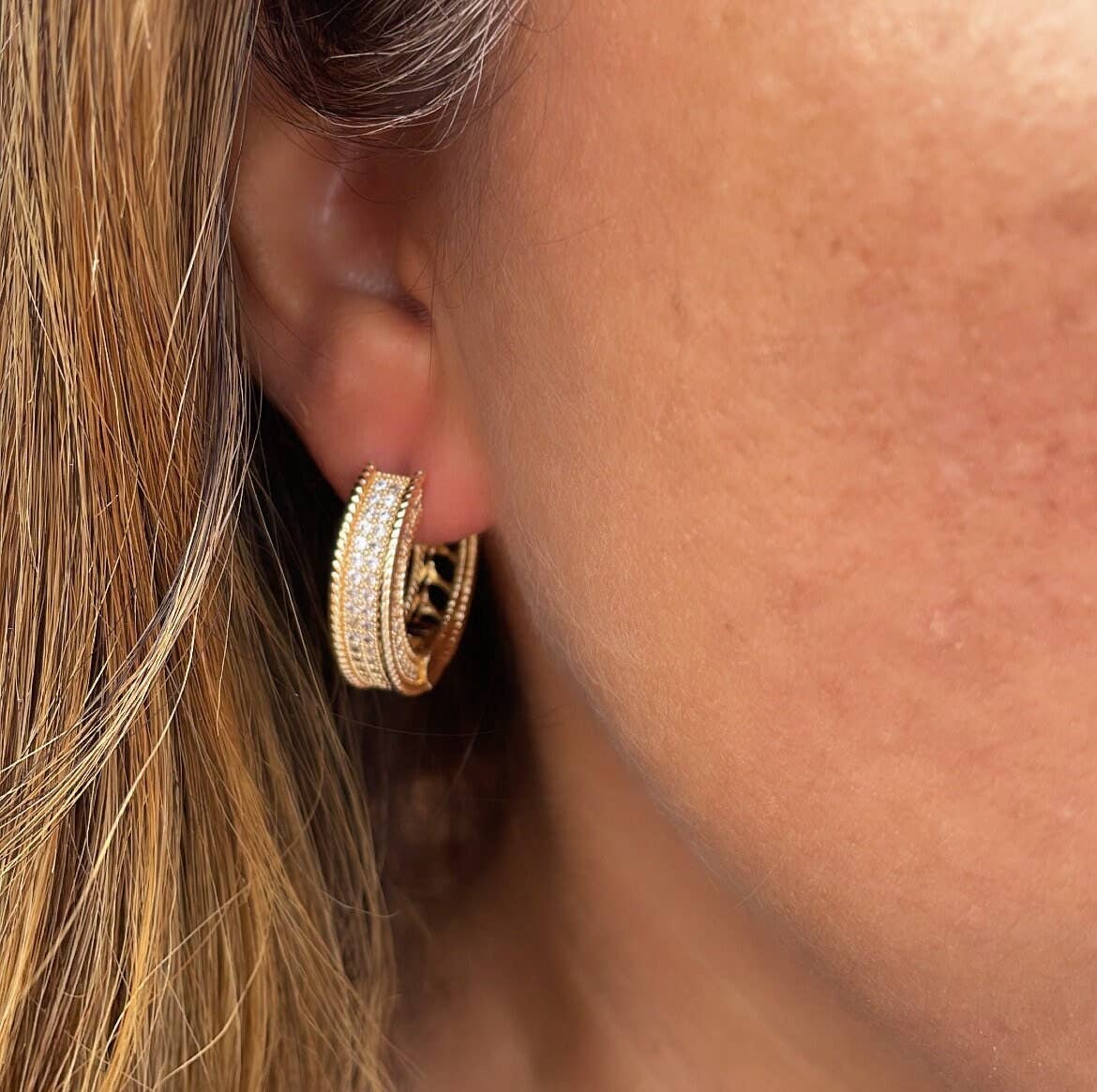 Flat Clicker Earrings