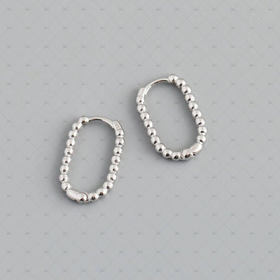 Oval Bead Earrings