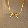 Coquette Bow Necklace