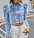 Anna Cropped Denim Jacket