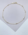 Box Chain Anklet