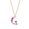 Monograms in Neon Necklace: K