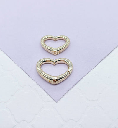 Heart Snap Lock Charm