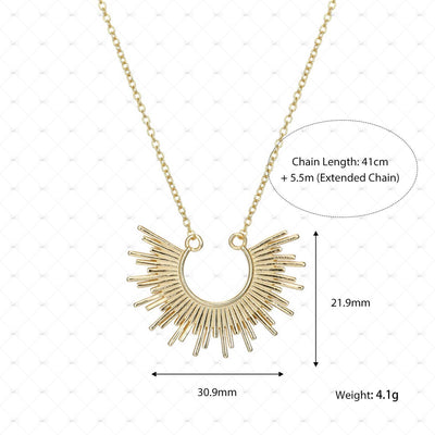 Sun Chain Necklace