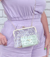 Clear Pearl Bag