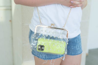 Clear Pearl Bag