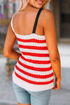 Stars and Stripes Knitted Tank Top