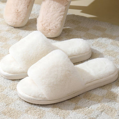 Chic Fuzzy Slippers