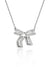 Crystal Bow Necklace