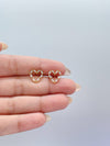 Heart Stud Earrings