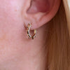 Gold Spike Earrings