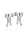 Crystal Bow Earrings