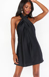 Jasmine Halter Mini Dress