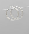 Double Circle Hoops