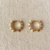 Gold Spike Earrings