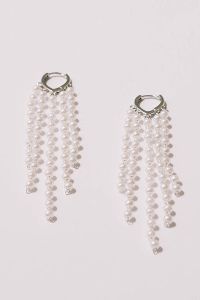 Pearl Fringe Earrings