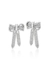 Crystal Bow Earrings