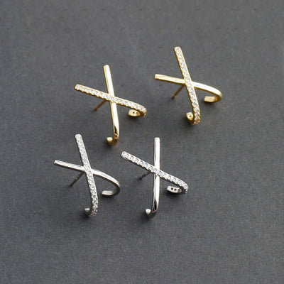 X-Shaped Earrings