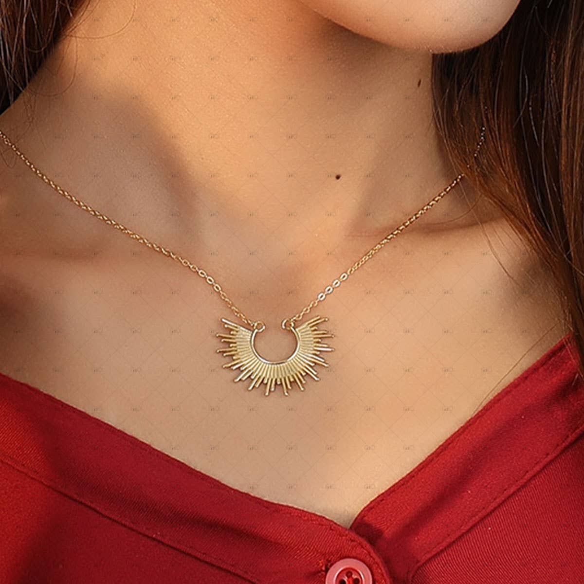 Sun Chain Necklace