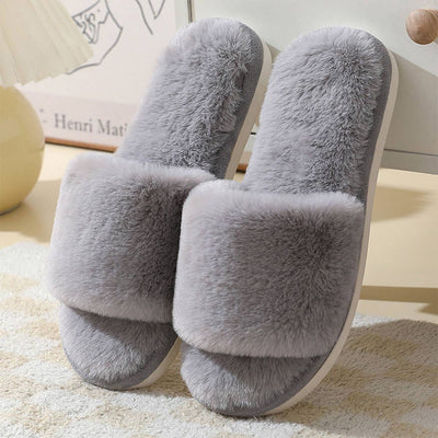 Chic Fuzzy Slippers