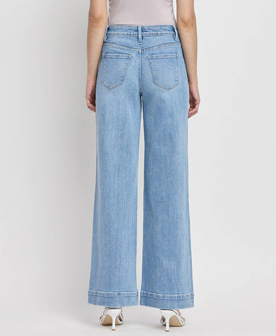 High Rise Trouser Jeans