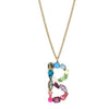 Monograms in Neon Necklace: K