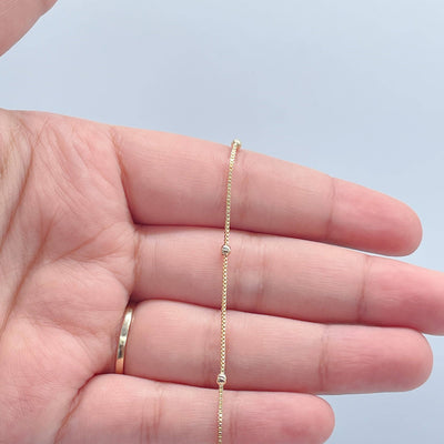 Box Chain Anklet