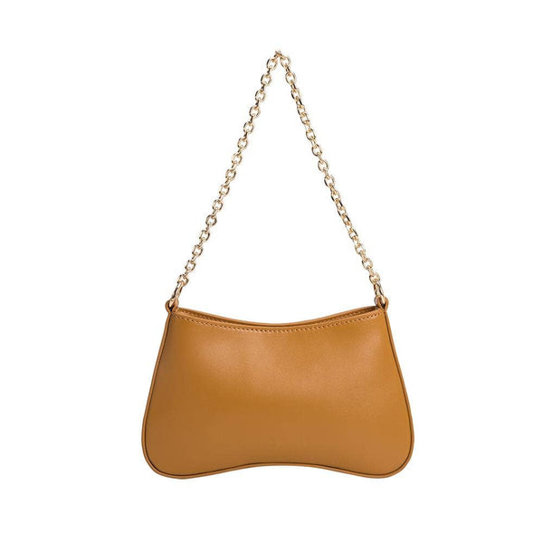 Melie Bianco Taupe Johanna Recycled Vegan Leather Shoulder Bag