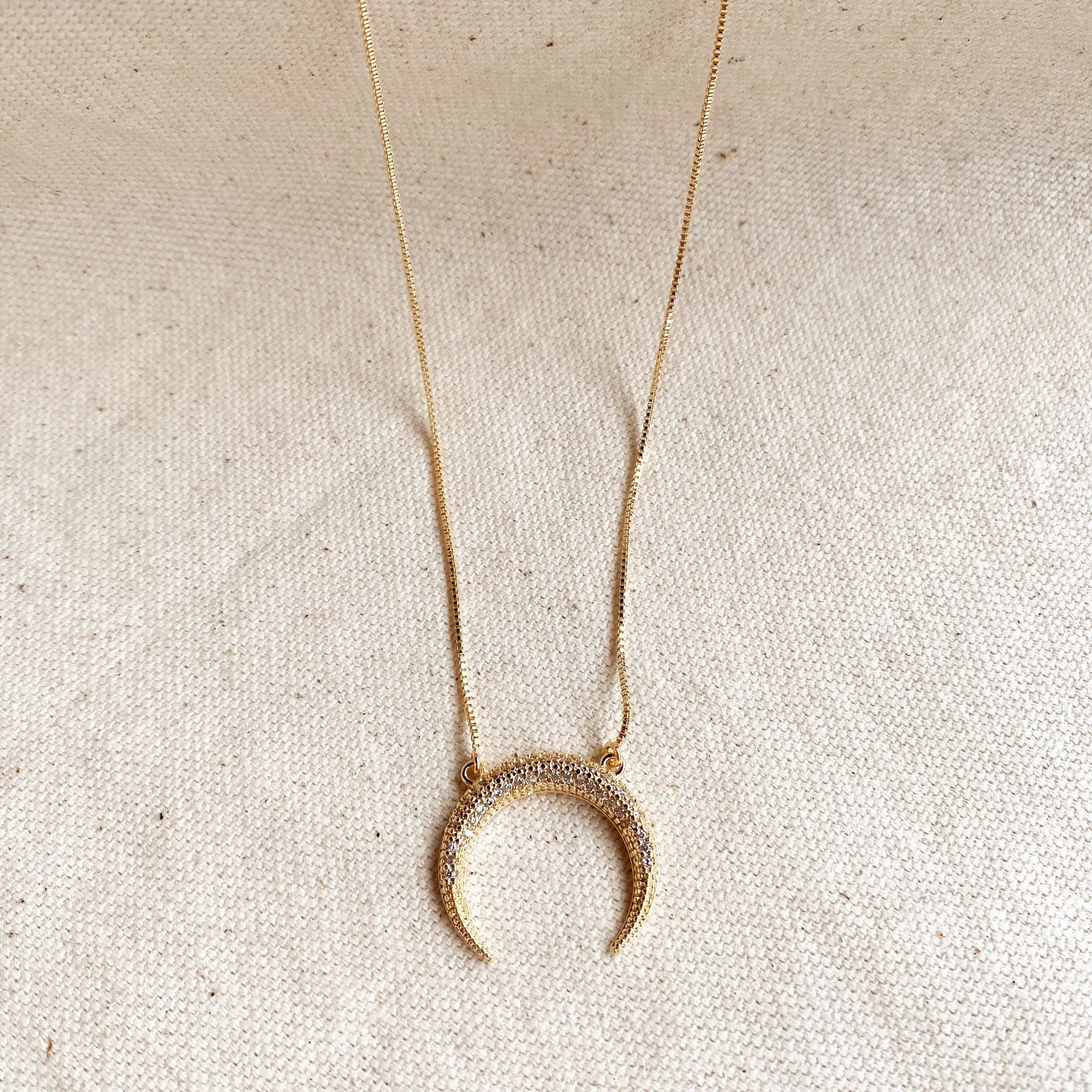 Luxe Crescent Necklace