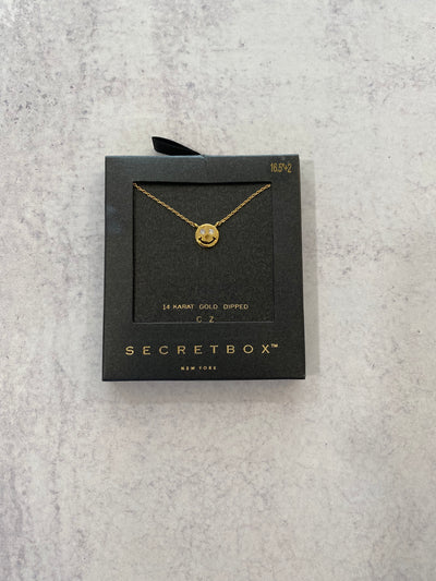 Secretbox Pave Charm Necklace